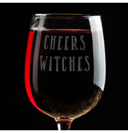 Бокал для вина "Cheers witches", фото 2, цена 290 грн